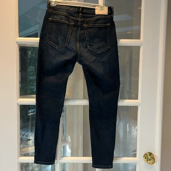 Everlane Curvy High Rise Skinny Jeans - Sz 28 - Picture 3 of 4